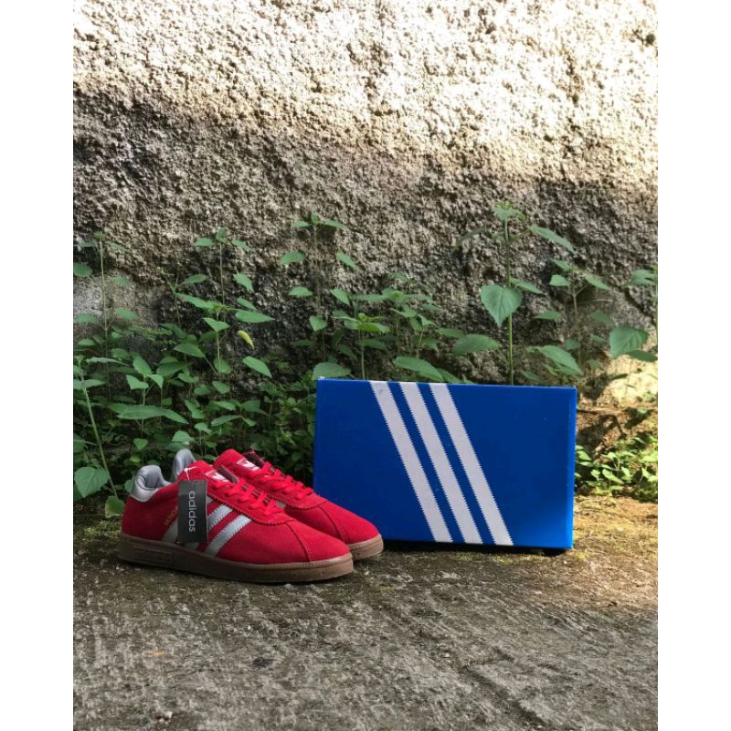 Adidas Munchen Red Grey