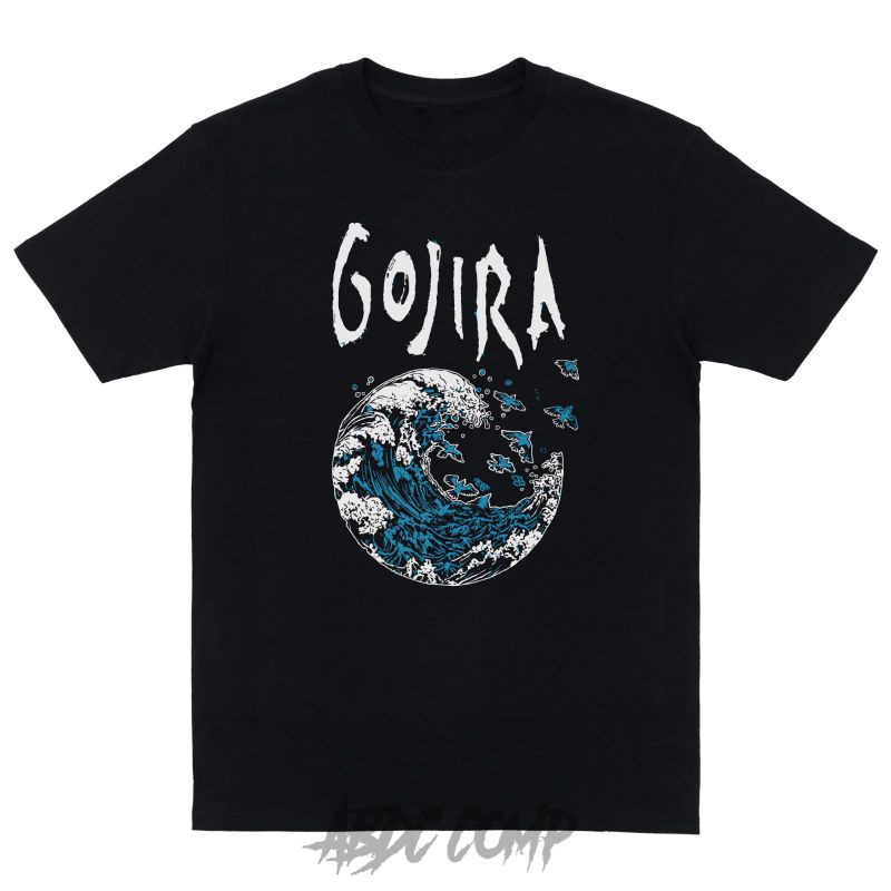 Gojira - Sea world Kaos band gojira / new merchandise Tshirt gojira Jepang