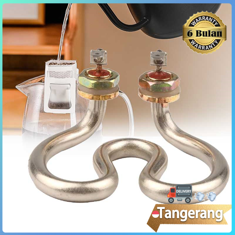 Elemen Pemanas 220V 3000W Terbuat dari Stainless Steel untuk Teko Kopi Listrik