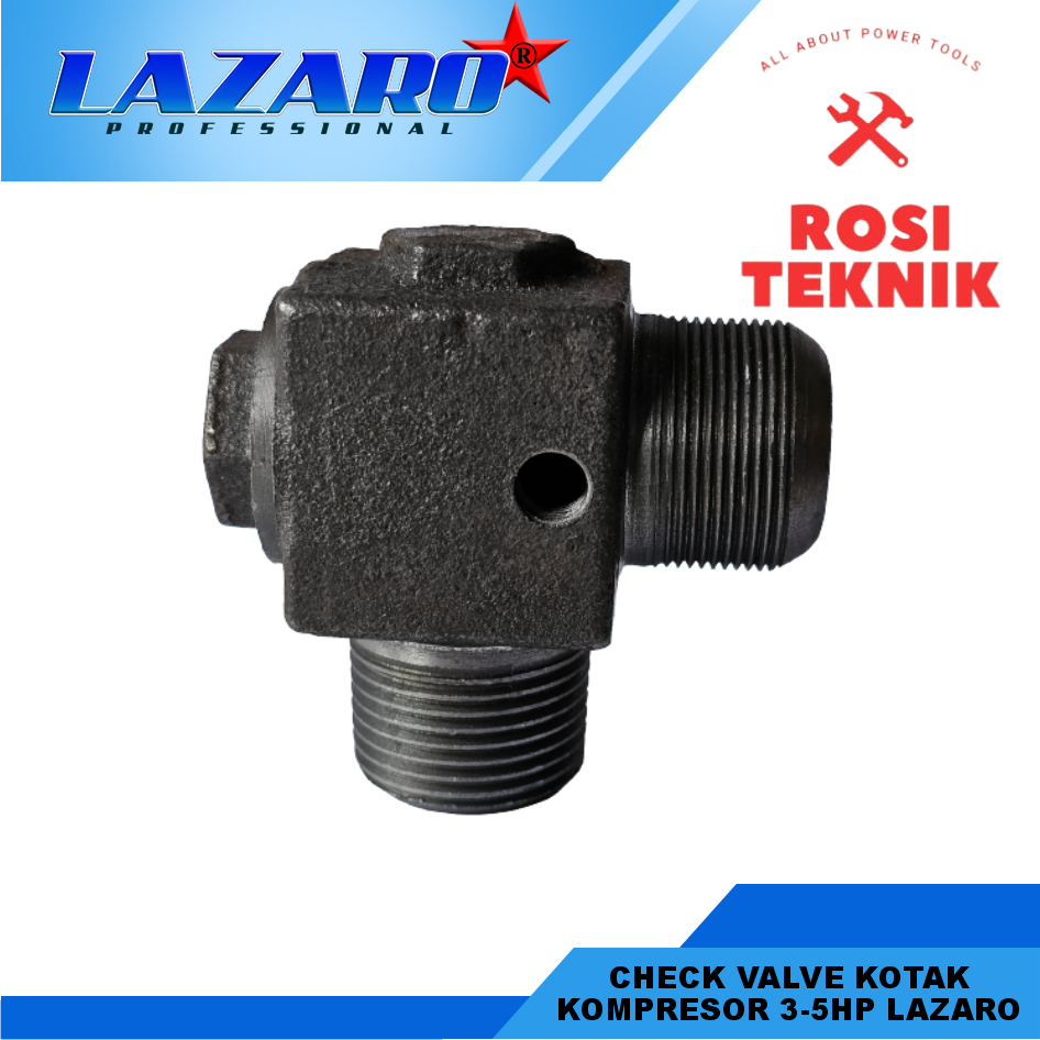 Sparepart Kompresor Check Valve Kotak Kompresor 3-5hp Lazaro