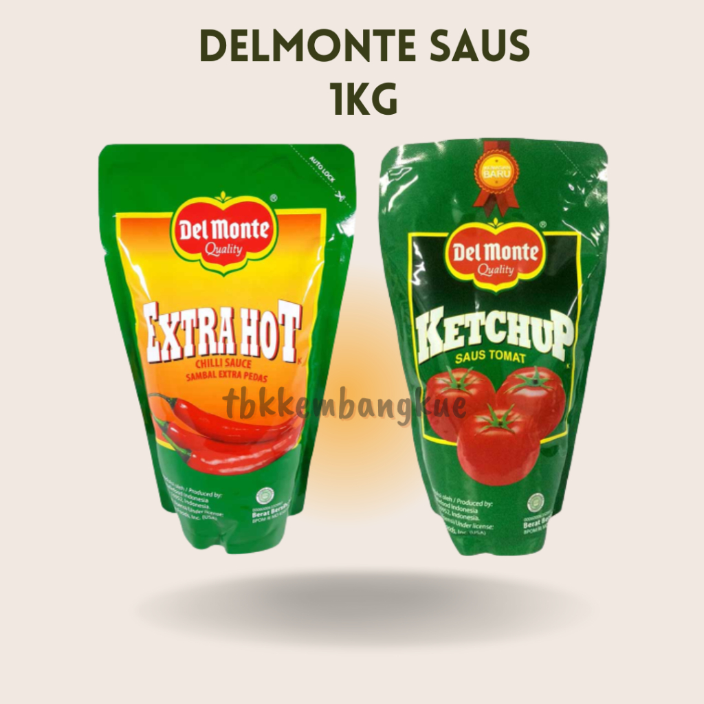 

Delmonte Saos Tomat & Extra Hot 1kg