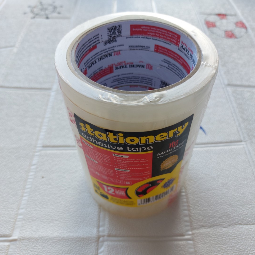 

Isolasi OPP Nachi Transparan 12mm 72 yards - 1 Lsn