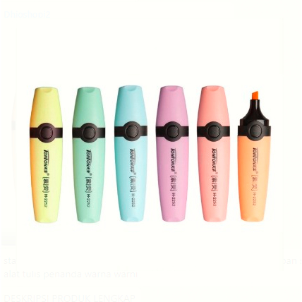

BSS - stabilo pen highlighter pastel highlighter pen colour perlengkapan sekolah marker pen alat tulis penanda warna warni