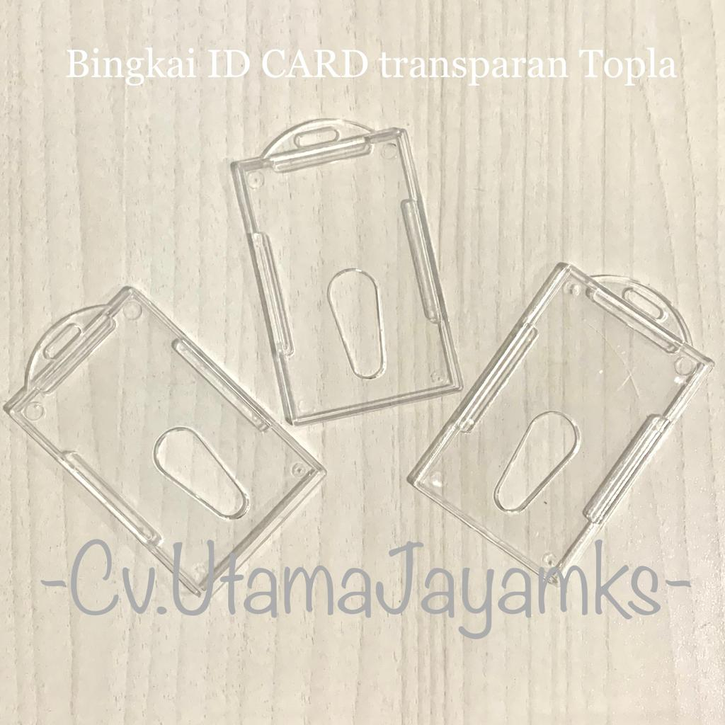 

BINGKAI ID CARD WARNA TRANSPARAN TOPLA