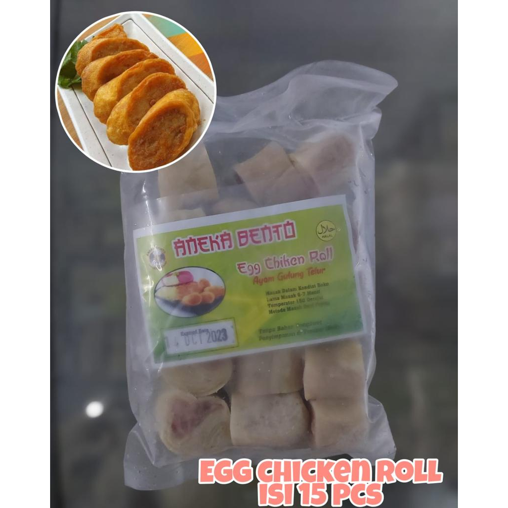 

BENTO EGGROLL POTONG ISI 15PCS