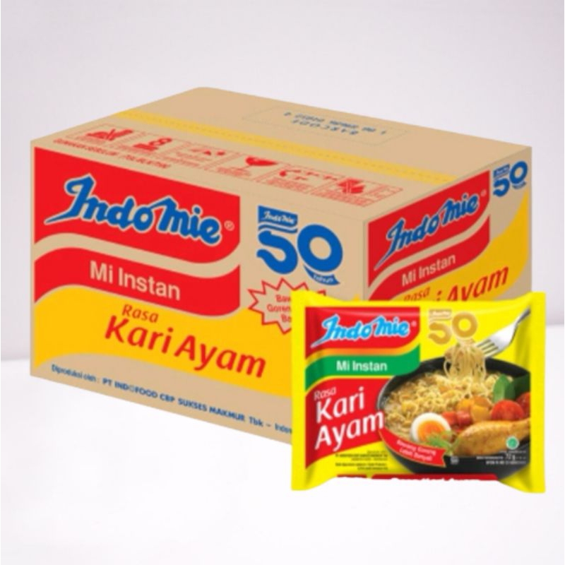 

INDOMIE KARI AYAM 5 PCS
