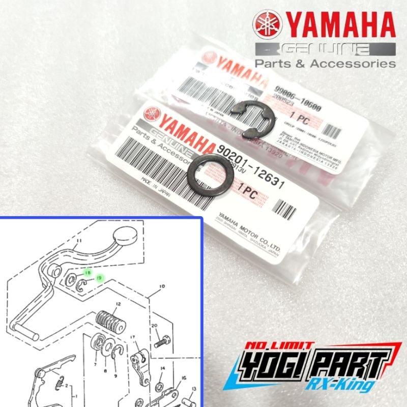 RING CIRCLIP PERSENELING OPERAN GIGI RX KING ORIGINAL