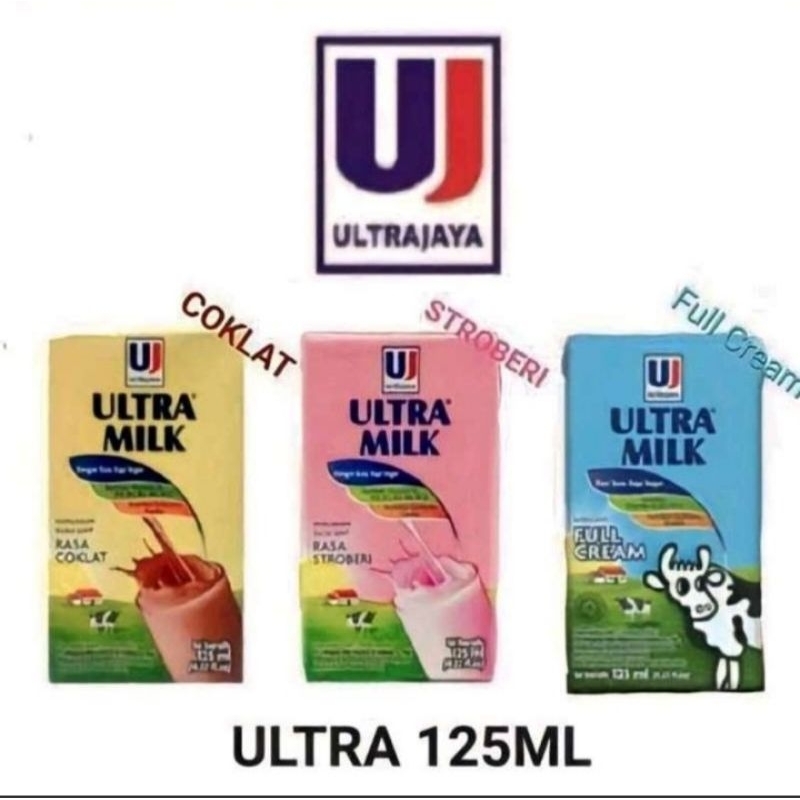 

Susu ultra 125 ml