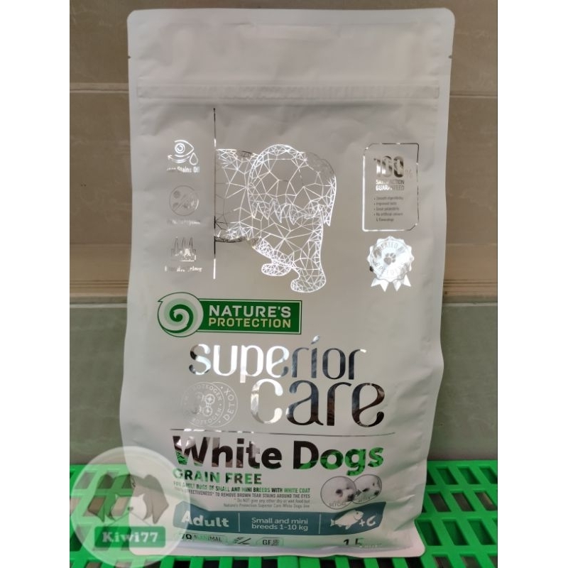 Dog Food Natures Protection Superior Care White Dog Adult White Fish 1,5kg