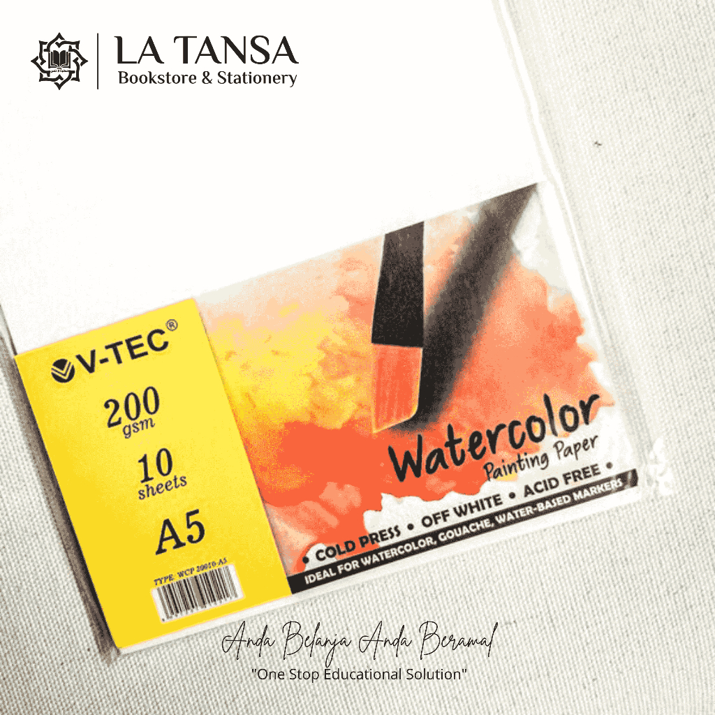 

WATERCOLOR PAINTING PAPER V-TEC