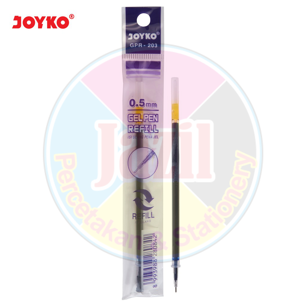 

Gel Pen Refill / Isi Ulang Pen / Isi Pulpen Joyko GPR-203 / 0.5 mm