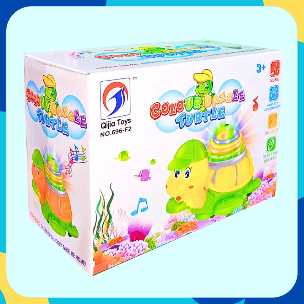 Mwn Mainan Colour Dazzle Turtle Kura Kura 696