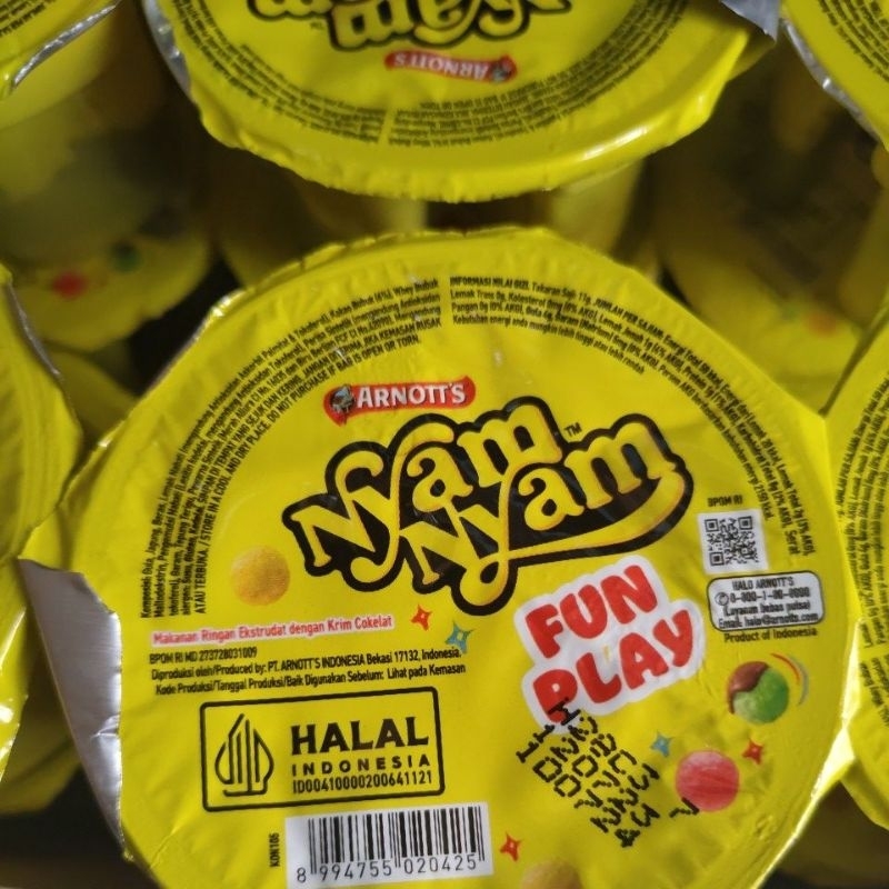 

arnotts Yam-yam fun flay 11g