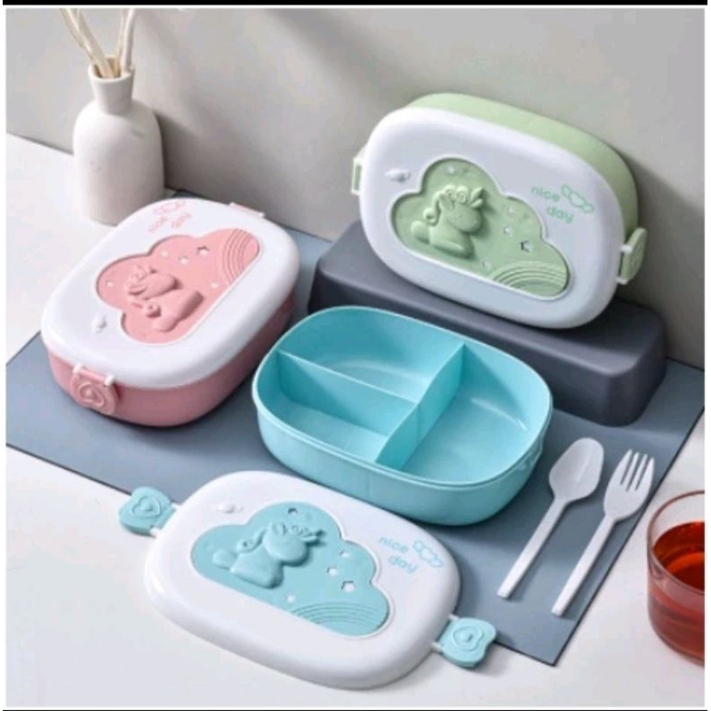 Tempat Makan Anak Unicorn Kotak Makan Bekal Anak