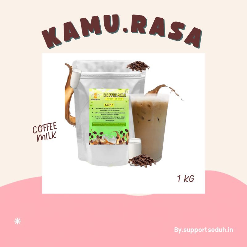 

BUBUK POWDER COFFEE MILK 1kg