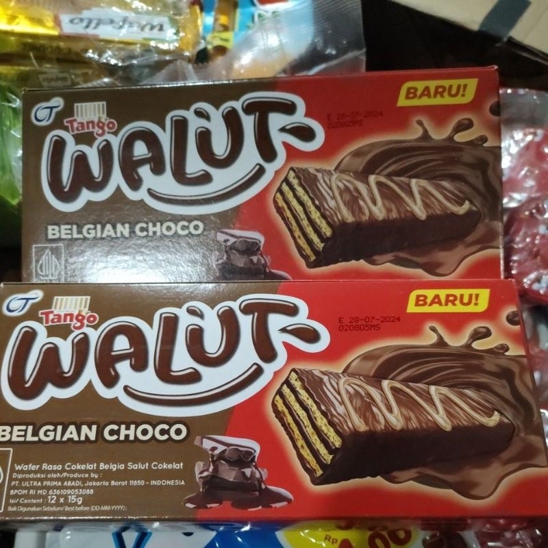 

tango walut wafer rasa cokelat belgia salut coklat