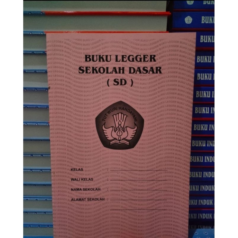 

Buku Legger MI, SD, SMP, SMK, SMA