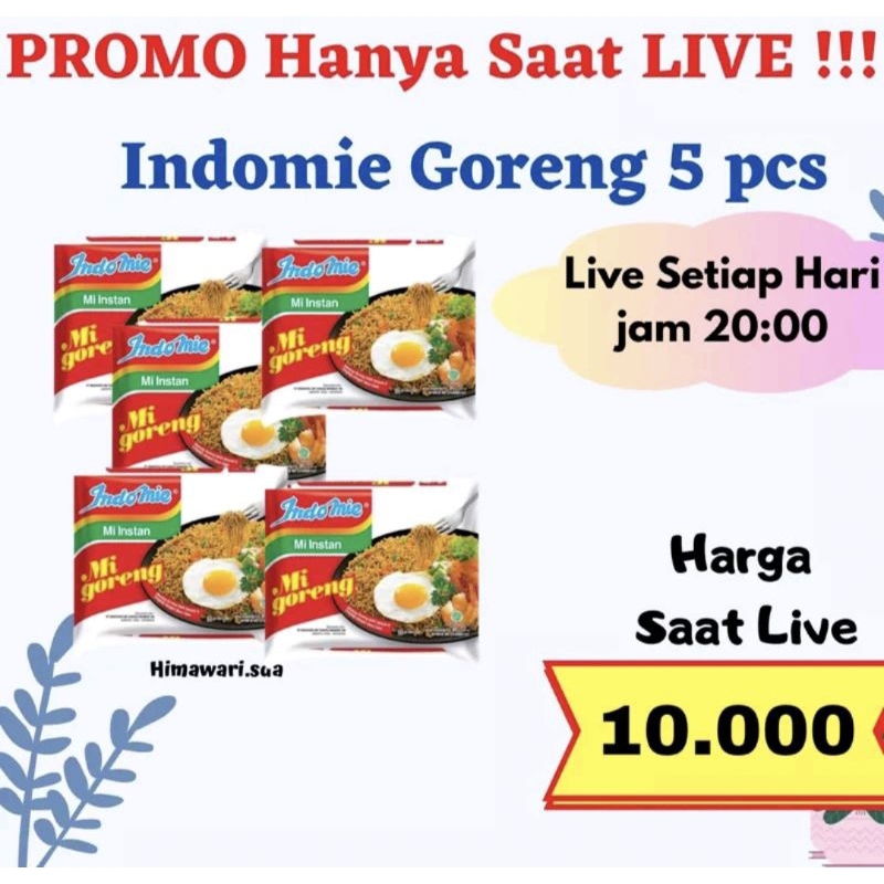

indomie goreng isi 5 pcs