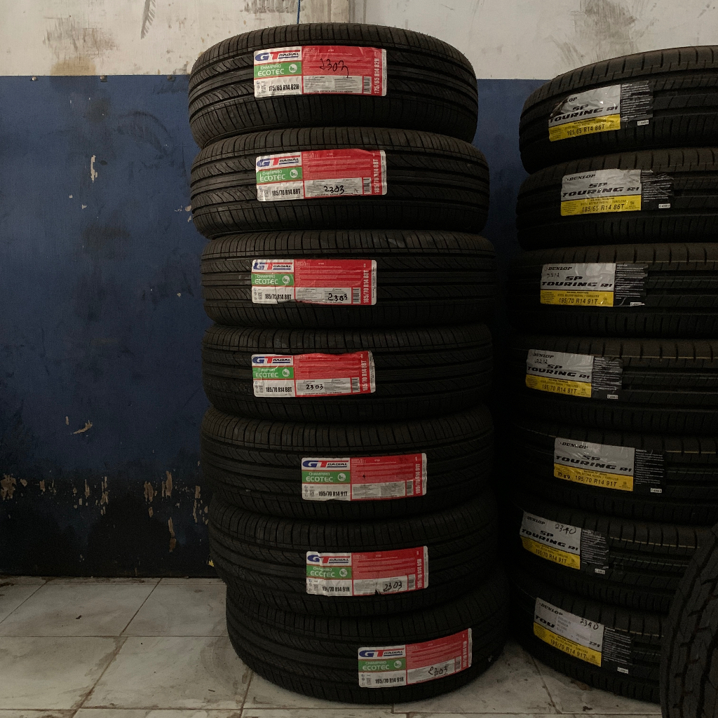 Ban Luar Mobil GT Ecotec Ukuran 165/65-13 165/80-13 185/70-14 175/65-14 195/70-14 185/65-15 195/65-1