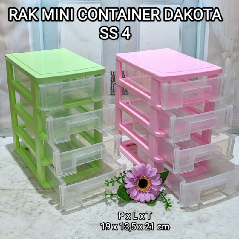 RAK MINI CONTAINER DAKOTA SUSUN 4