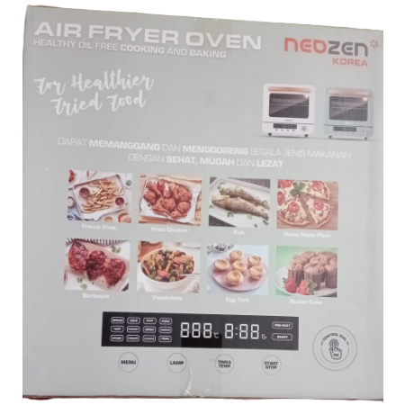 Neozen Air Fryer Oven Low Watt 20 Liter GREEN TOSCA