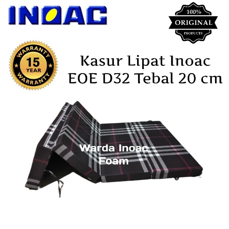 Kasur Lipat Inoac EOE D32 Tebal 20 cm Kasur Lipat Inoac Lipat 4