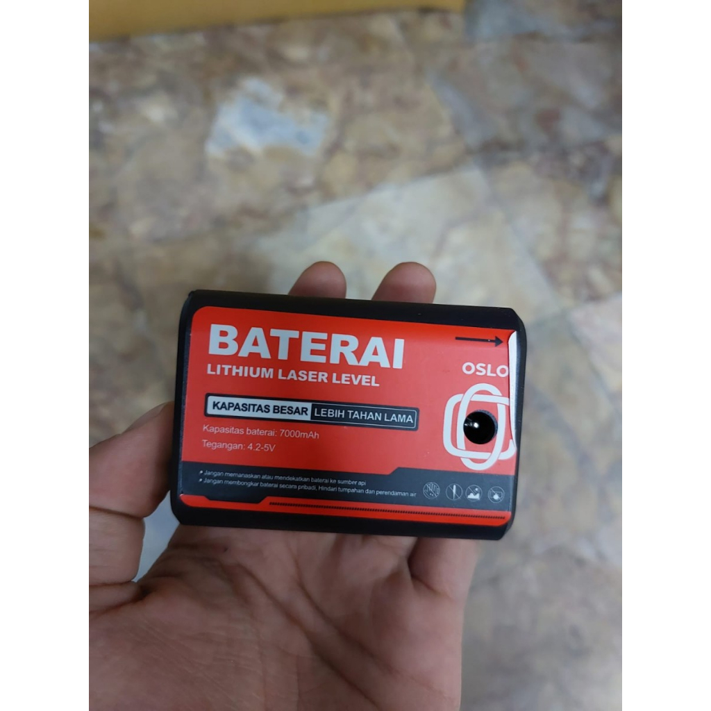 Fourclub_ Oslo Company - Baterai Laser Level Universal Hilda Taffware 2 Line 5 Line 12 Line