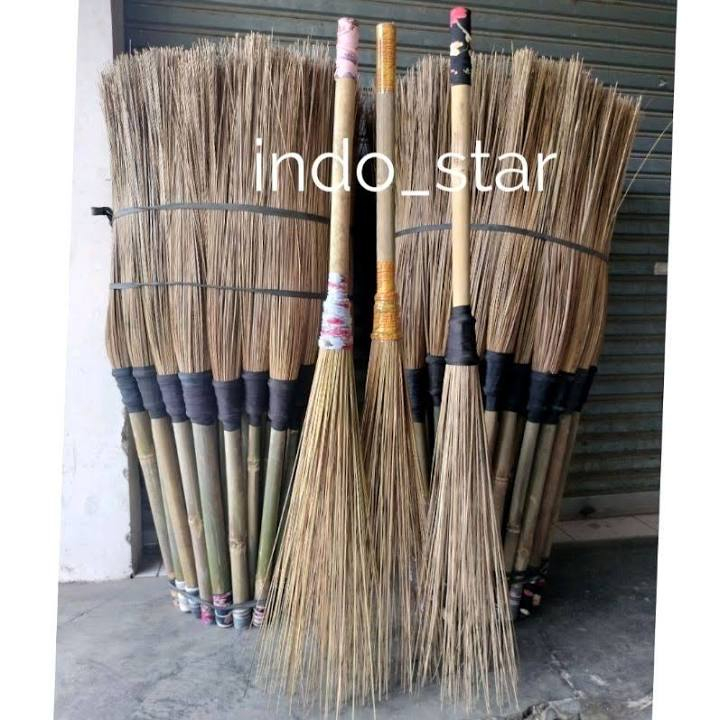 sapu lidi gagang / sapu lidi kelapa / sapu jalanan / sapu taman kuat