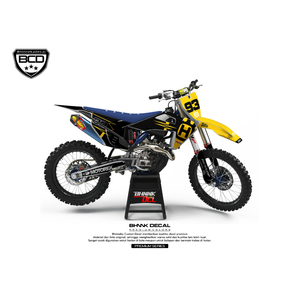 DECAL STICKER HUSQVARNA 2021