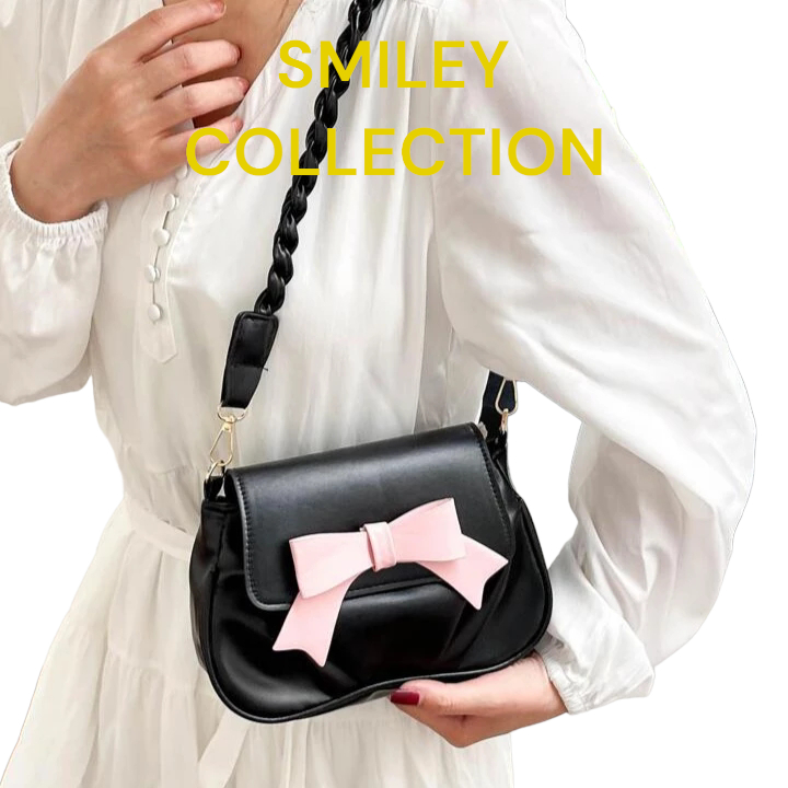 TAS SELEMPANG KULIT WANITA TAS CEWEK SHOULDER BAG SLINGBAG JS2 521 SMILEY COLLECTION