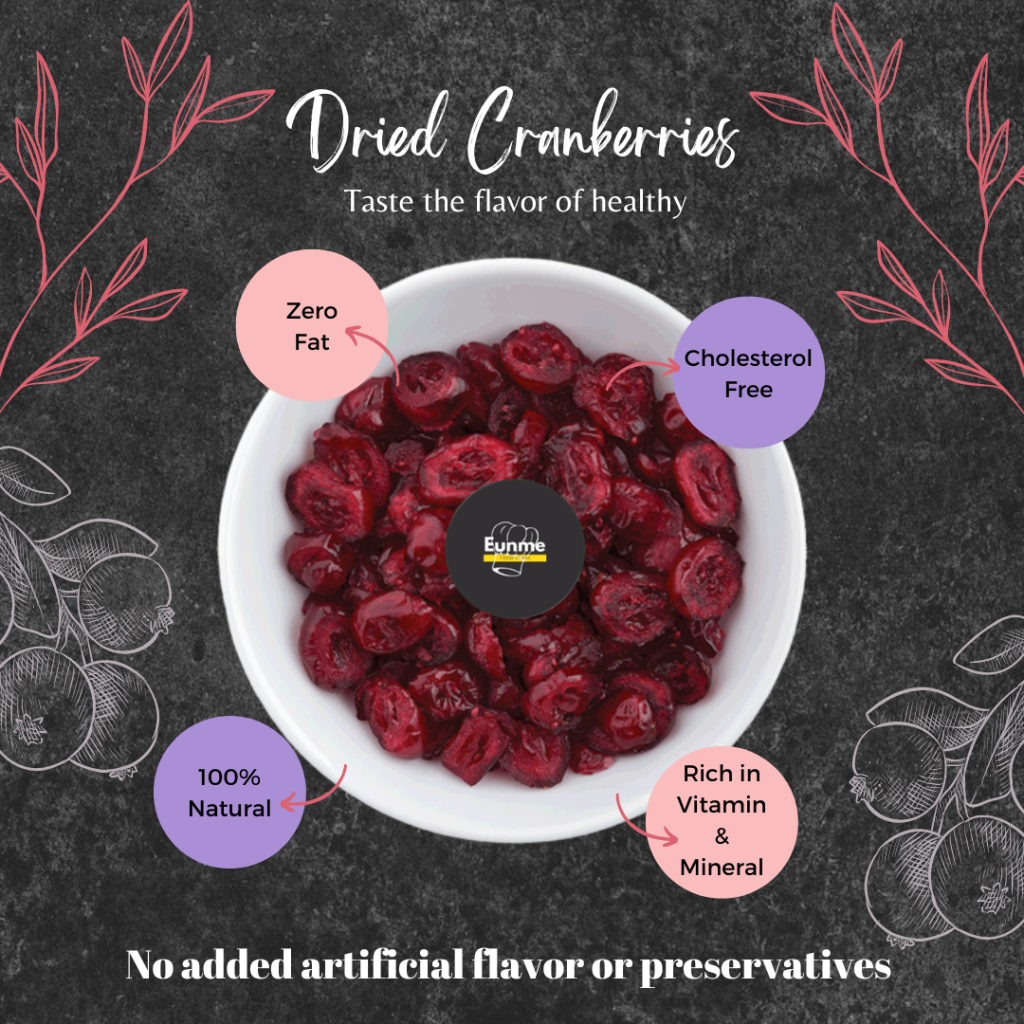 

Dried Cranberry / Cranberries Kering / Buah Kering Cranberry 100gr / 150 gr