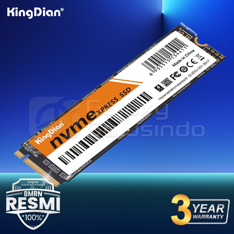 KingDian 256GB M.2 NVME PCIe Gen 3.0 SSD