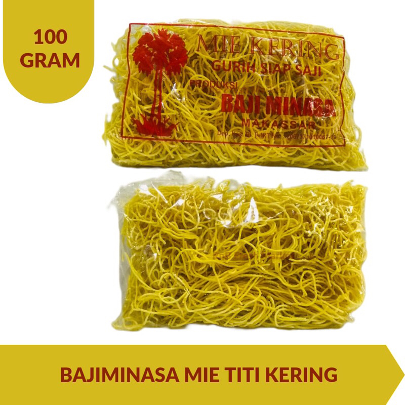 

Bajiminasa Mie Titi Kering 100 Gram