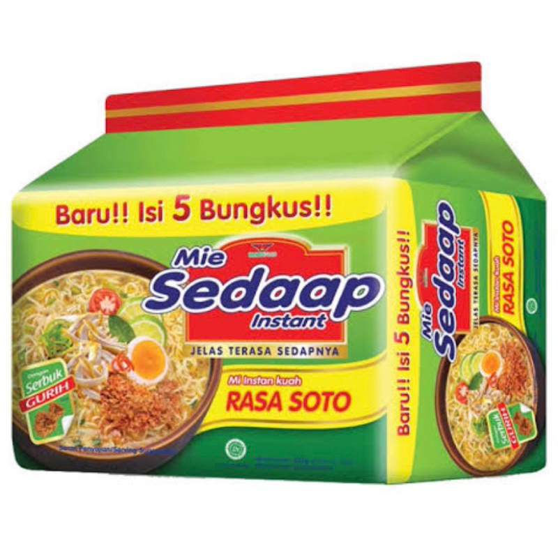 

mie sedap rasa soto isi 5 pcs