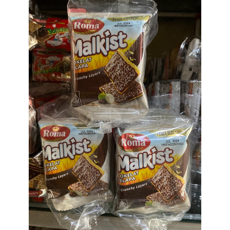 

ROMA MALKIST COKELAT KELAPA 19GR ISI 10