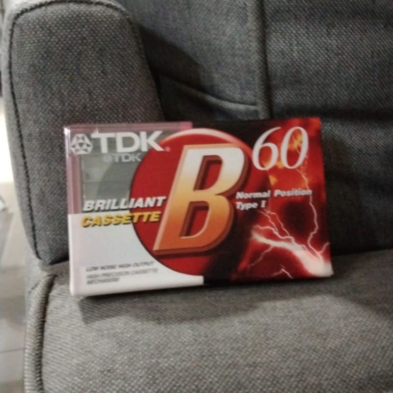 TDK KASET AUDIO KOSONG B 60 BRILLIANT