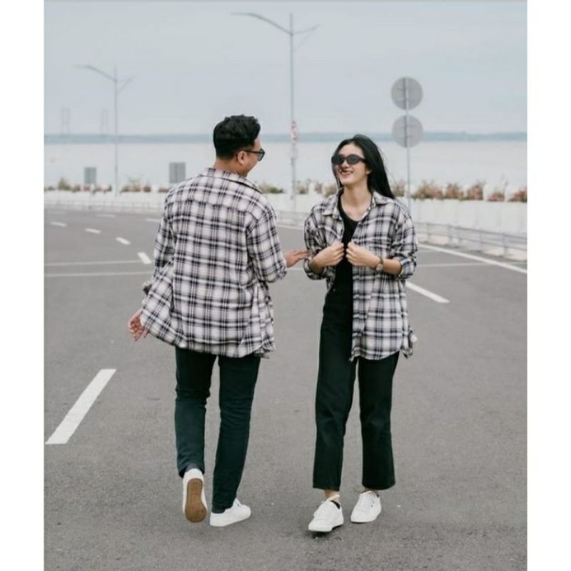 kemeja flanel lengan panjang remaja bestseller-8
