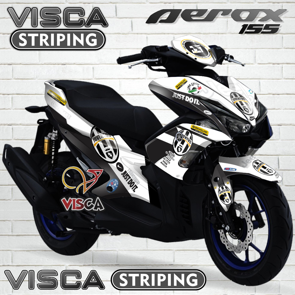 Decal Aerox 155 Old Full Body - Stiker Aerox 155 Old Keren - Striping Aerox 155 Old Variasi - Decal 
