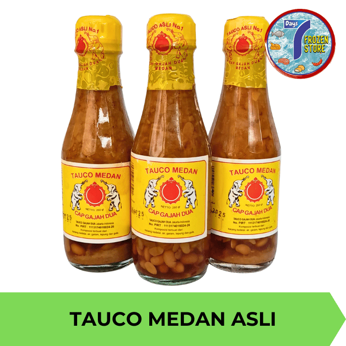 

Tauco Medan Asli Cap Gajah Dua