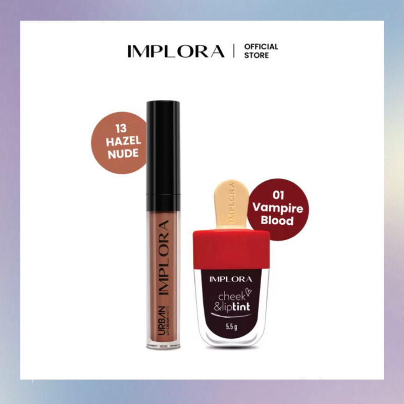 Implora Korean Matte Ombre Lips l Paket Ombre Implora