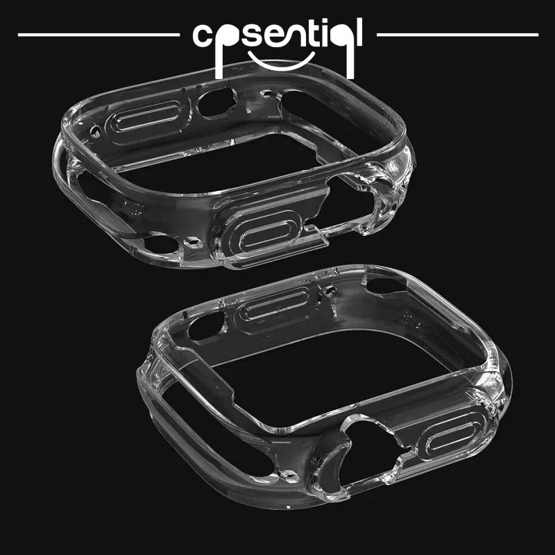 PROMO COD Clear Protector Watch Cover Soft Case FULL FRAME iWatch 38mm 40mm 41mm 42mm 44mm 45mm | Bumper Untuk Smartwatch Apple Series 6 SE 8 7 5 4 3 2 1 | Cover Jam Premium