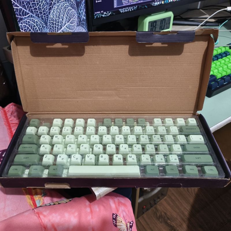 Keycaps Matcha Green XDA Profile Japanese Version