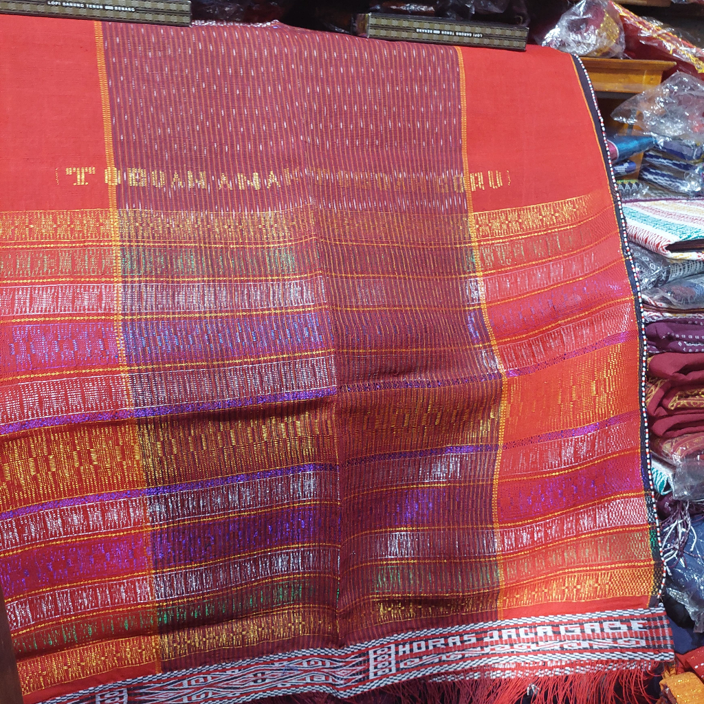 Ulos Hela / Ragi Hotang Tenun Tangan Toba