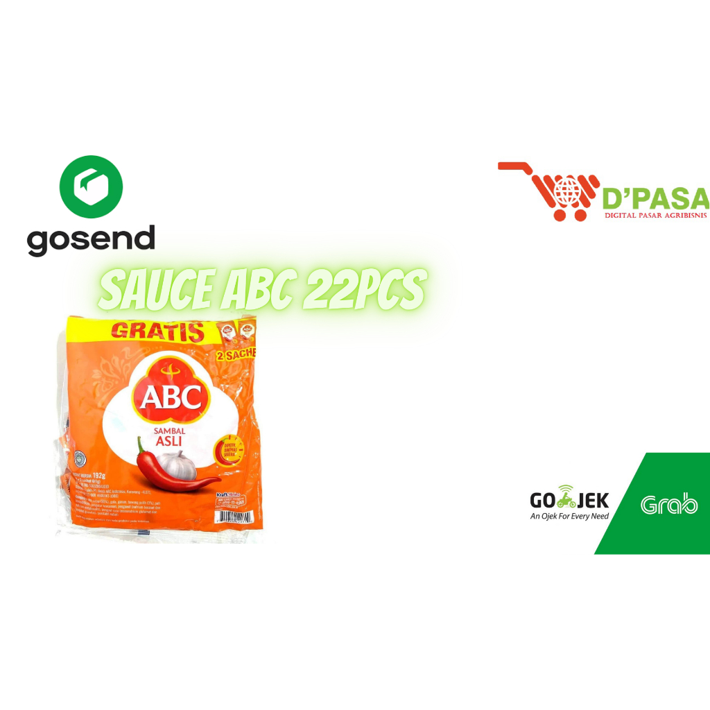 

KIRIM INSTAN Sauce ABC Isi 22 Pcs
