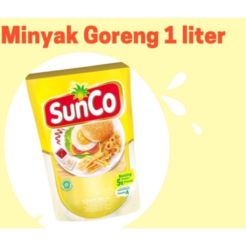 

MINYAK GORENG SUNCO 1Liter