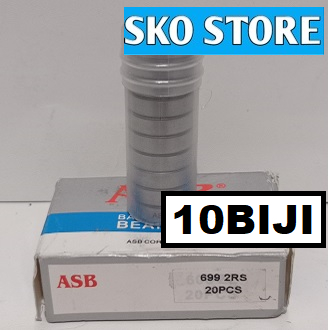Bearing 699 2RS 1 Biji/Pcs ASB /Laher 699 2RS ASB