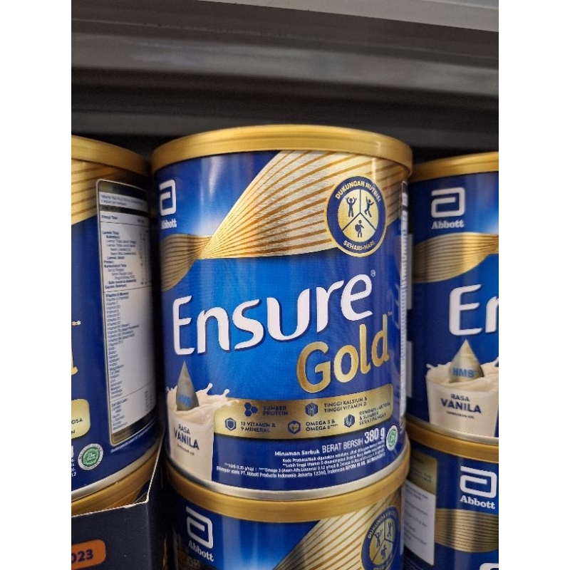 

Ensure Gold Vanilla 380g EXP 2025