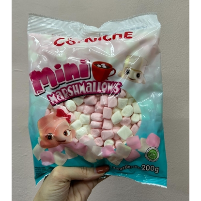 

CORNICHE MINI WHITE MARSHMELLOW / MINI MARSHMALLOWS - MARSHMALLOW 200GR
