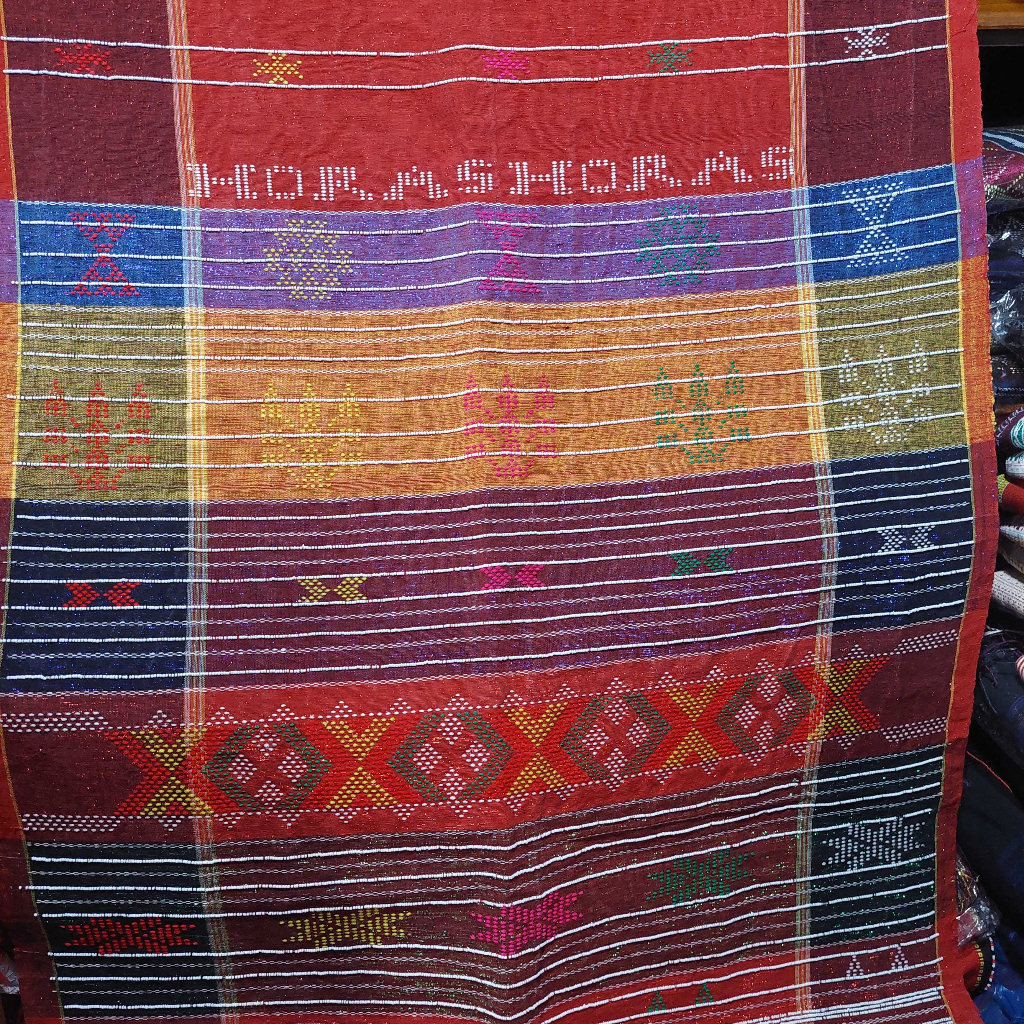 Ulos Sadum Motif Rel Tenun Siantar
