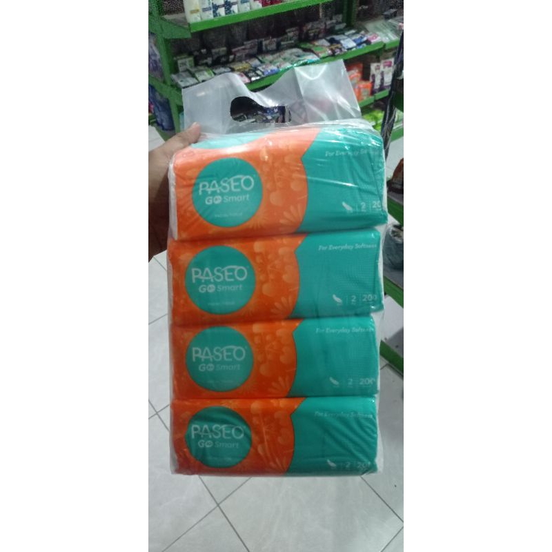 

paseo 200sheet x 4tisu